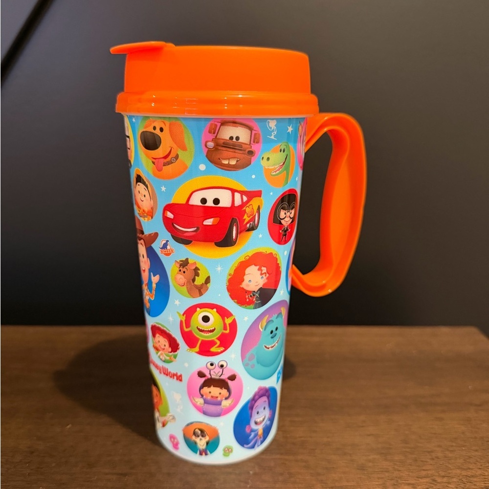 New Disney World Pixar Characters Souvenir Rapid Fill Resort Mug 16oz